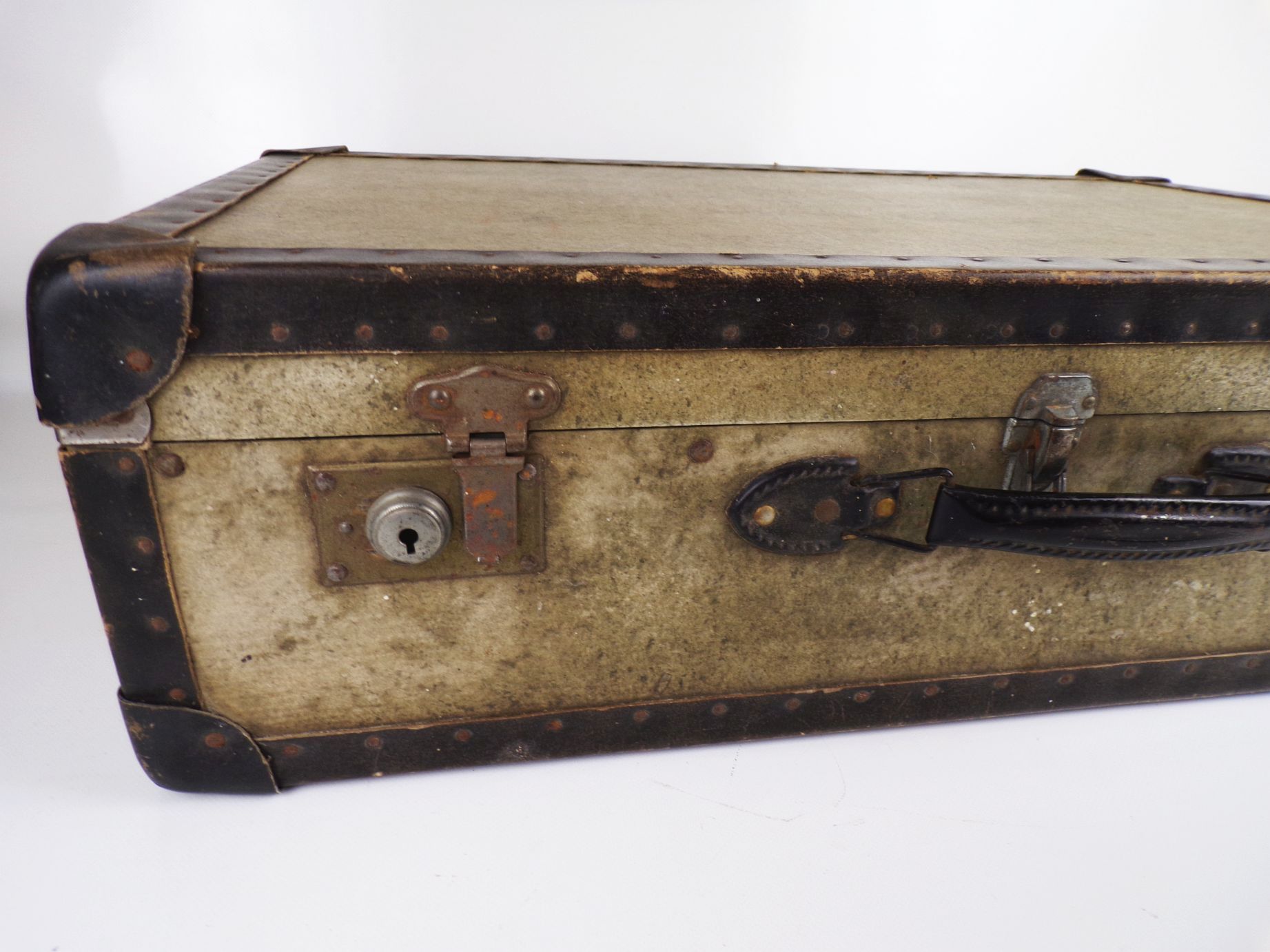 Alter Koffer Reisekoffer 66 x 40 x 20 cm Vintage Loft Deko