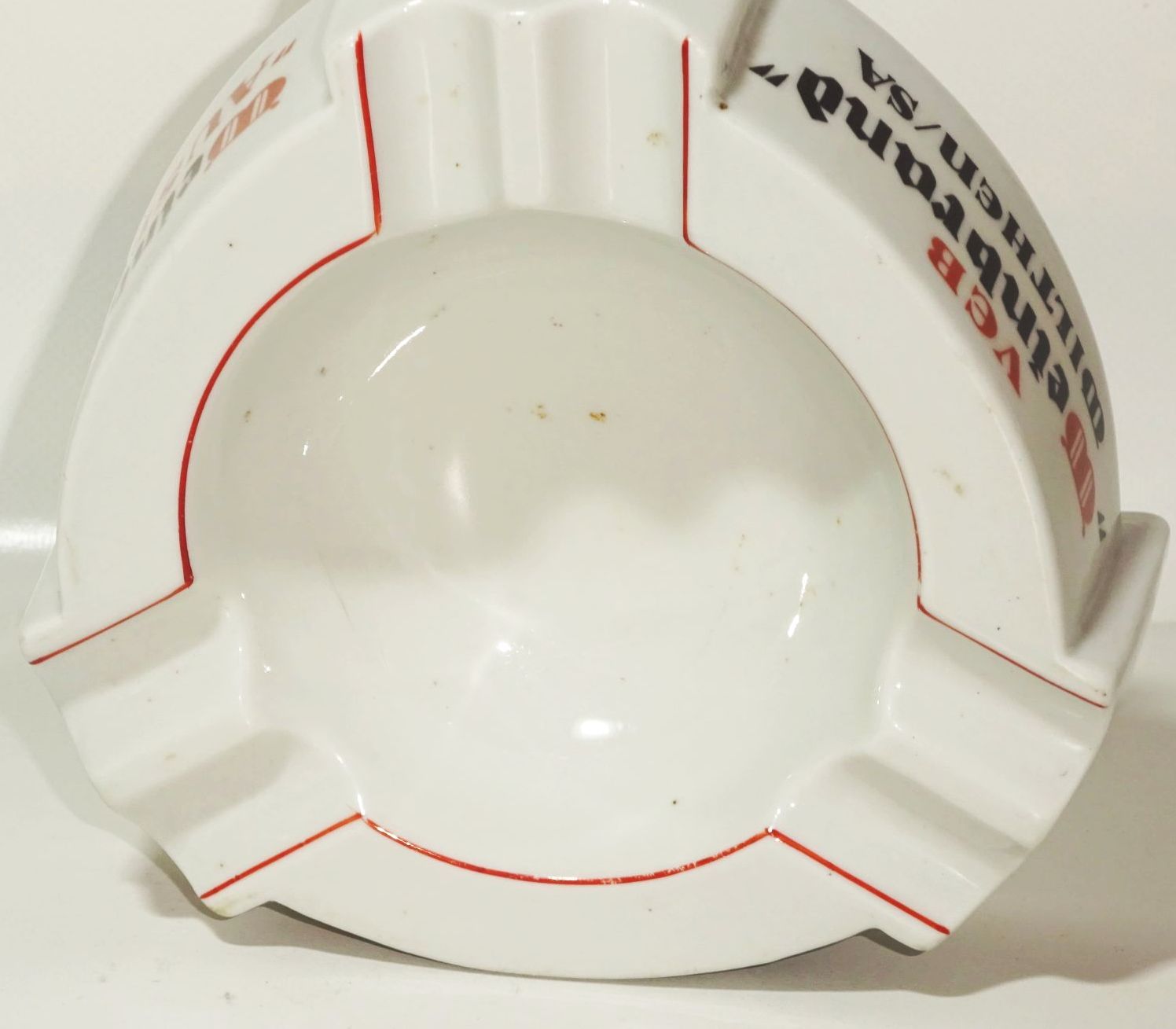 Aschenbecher VEB Weinbrand Wilthen Sachsen Auslese Reklame DDR