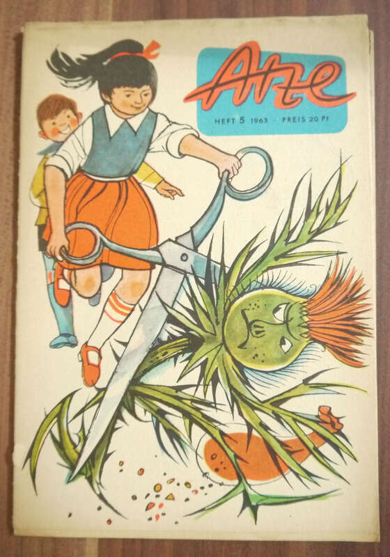 Atze Die Vertreibung des Wucherich Vitastiehl 1963 Heft 5 DDR