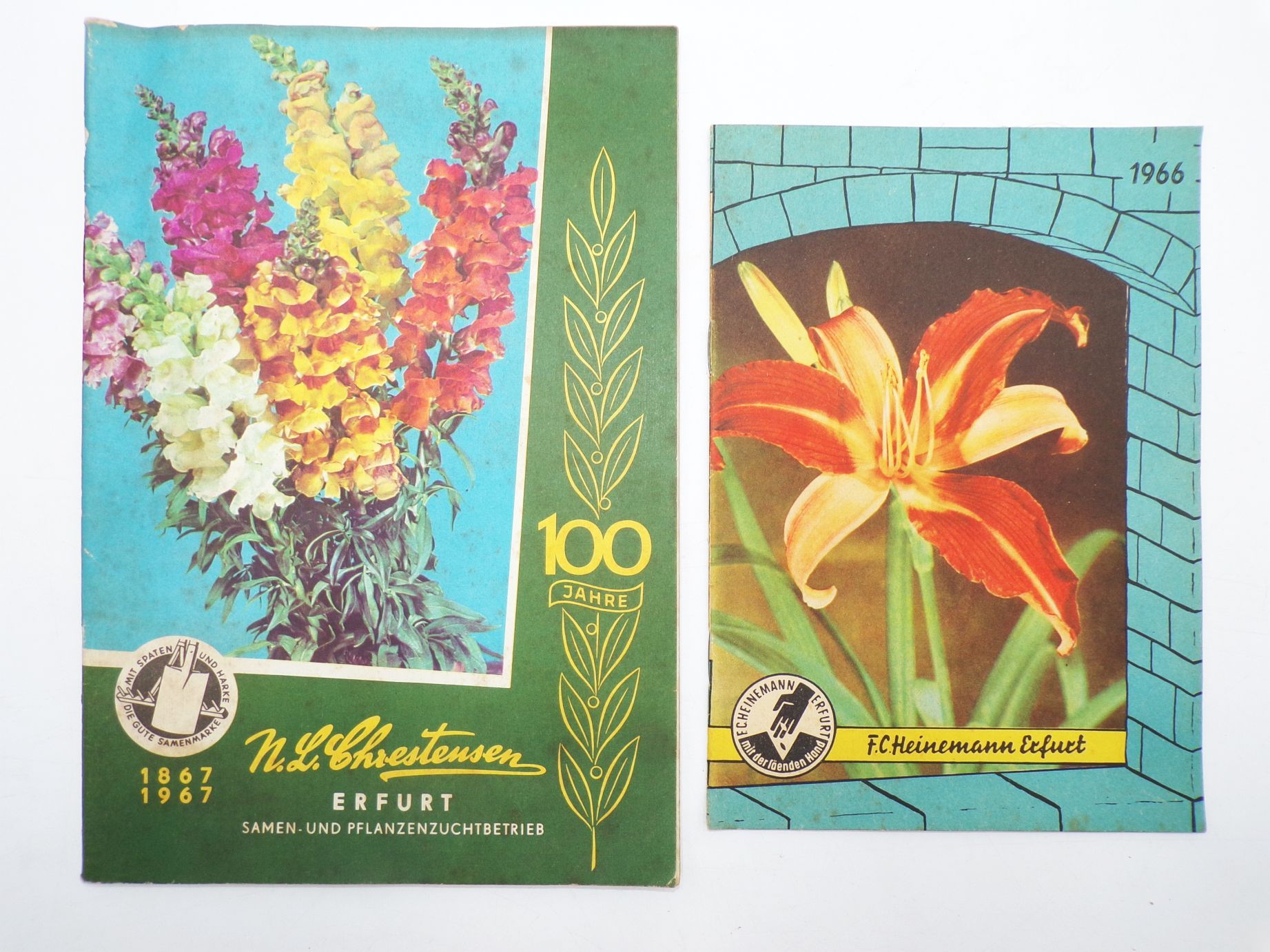 Katalog Saatgut Sämereien DDR Chrestensen Heinemann 1966 1967 Katalog Saatgut Sämereien DDR Chrestensen Heinemann 1966 1967