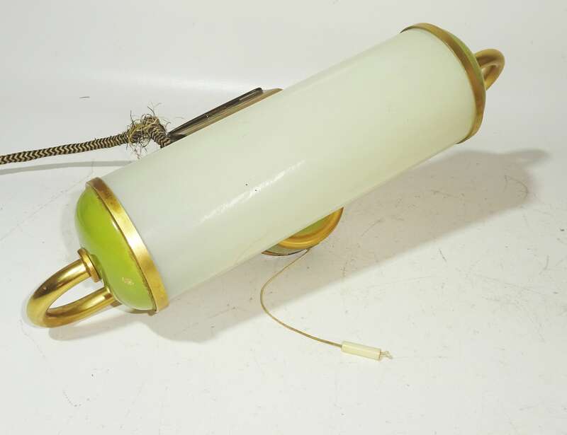 Alte Leselampe Klemmlampe Beleuchtung Lampe 1950er Mid Century Vintage 