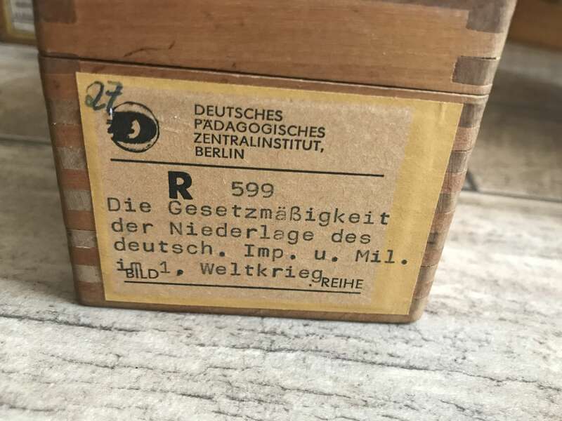 Foto Lehrmaterial Glasdias Länder Lehrmittel Sowjetunion DDR Deutschland Dias