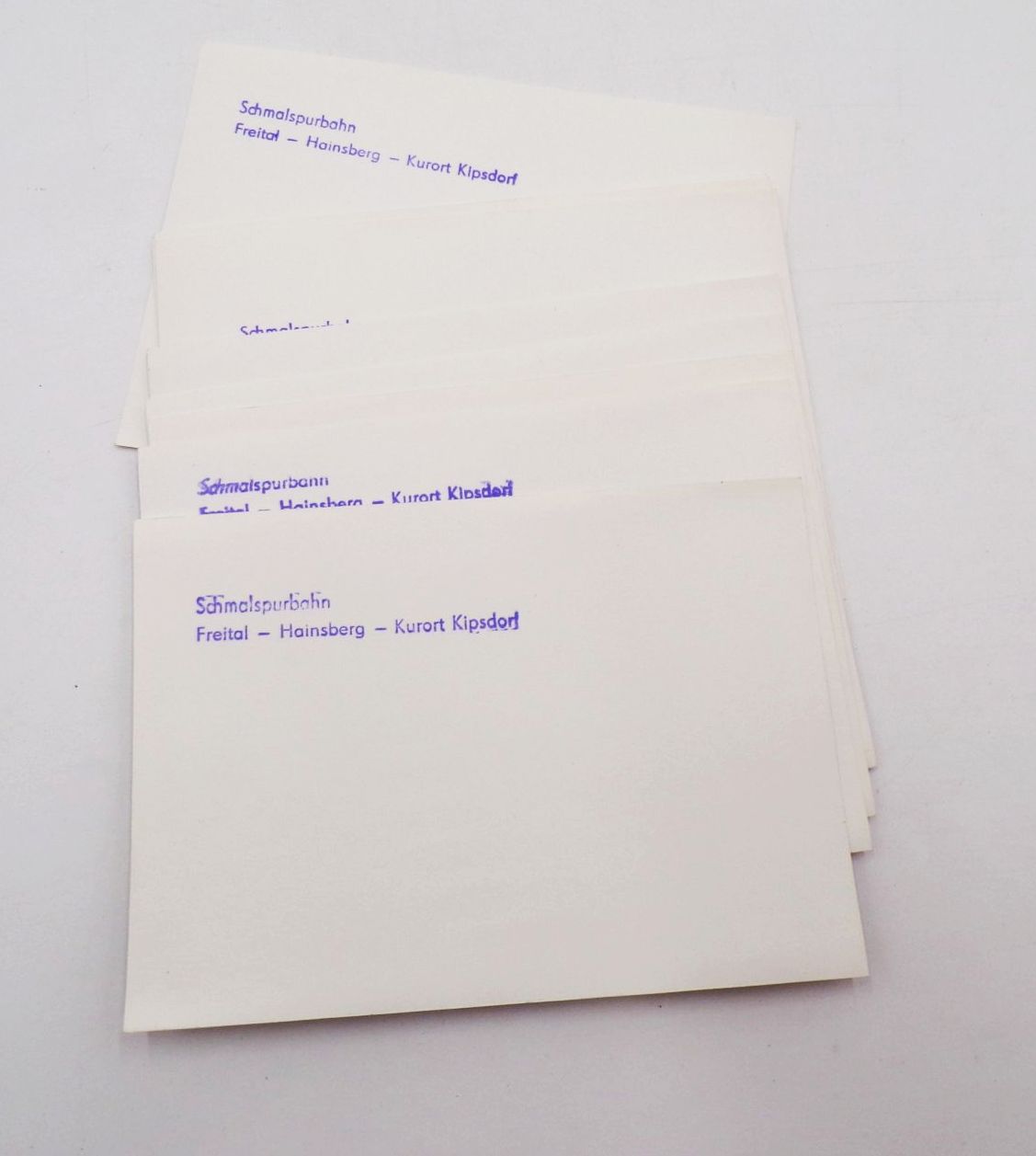 Foto Sammlung Eisenbahn Schmalspur Dampfloks Obercarsdorf Malter DDR 