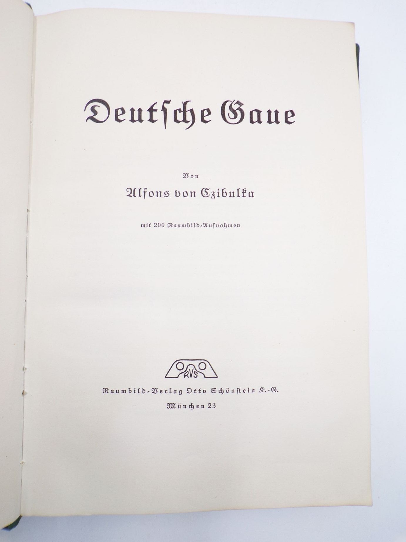 Raumbildalbum Deutsche Gaue Alfons von Czibulka 1938 vollständig Raumbildalbum Deutsche Gaue Alfons von Czibulka 1938 vollständig
