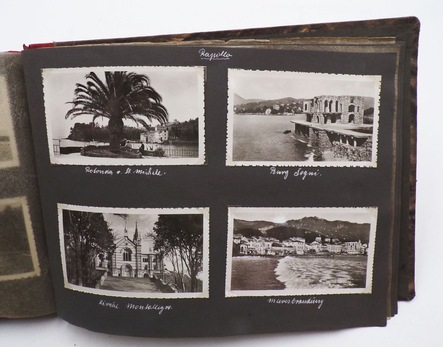 Fotoalbum Wilhelm Gustloff Italien Griechenland 1938