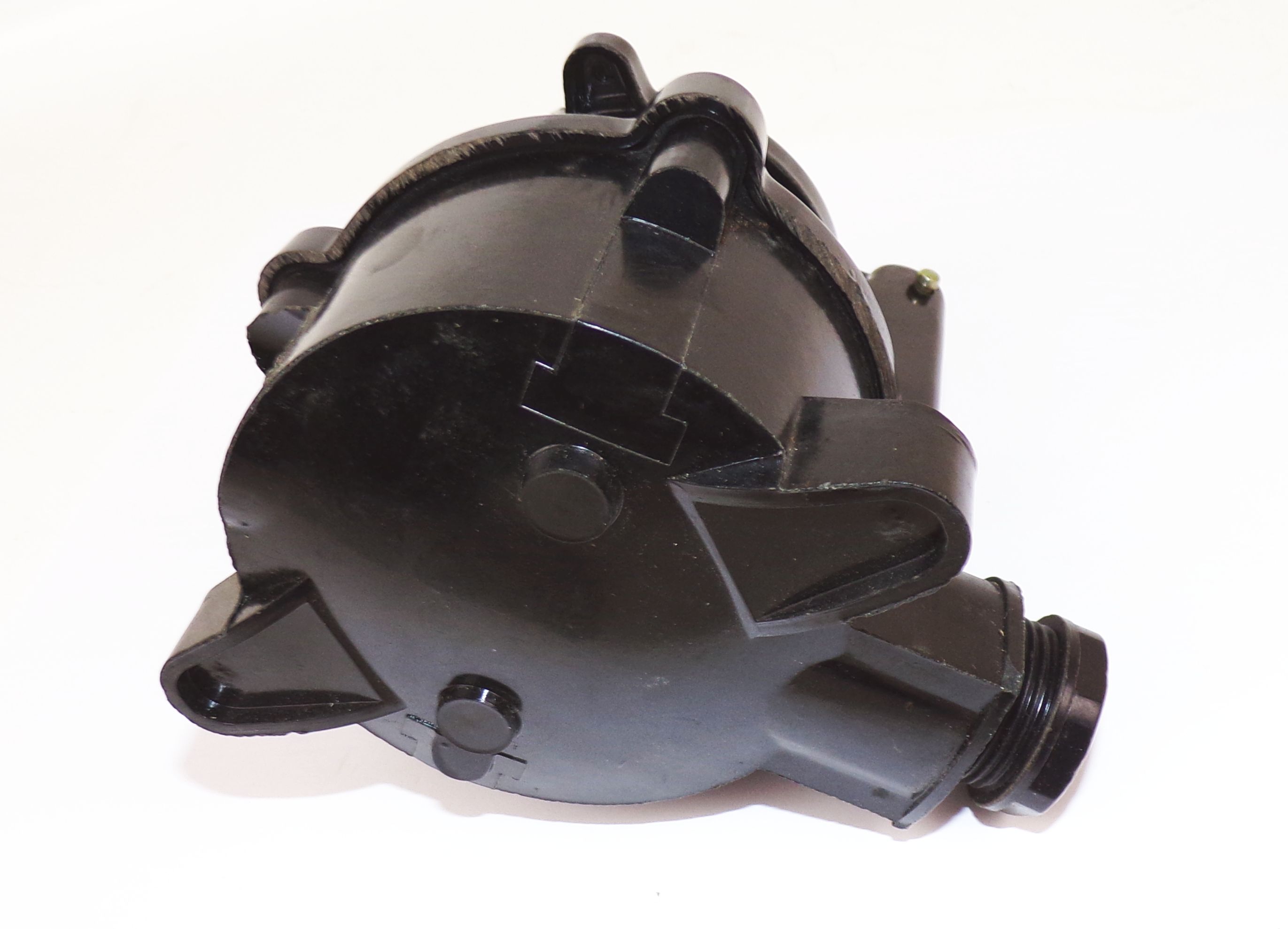 Feuchtraum Steckdose Bakelit Eru Schwarz Aufputz Schuko Industriedesign DDR