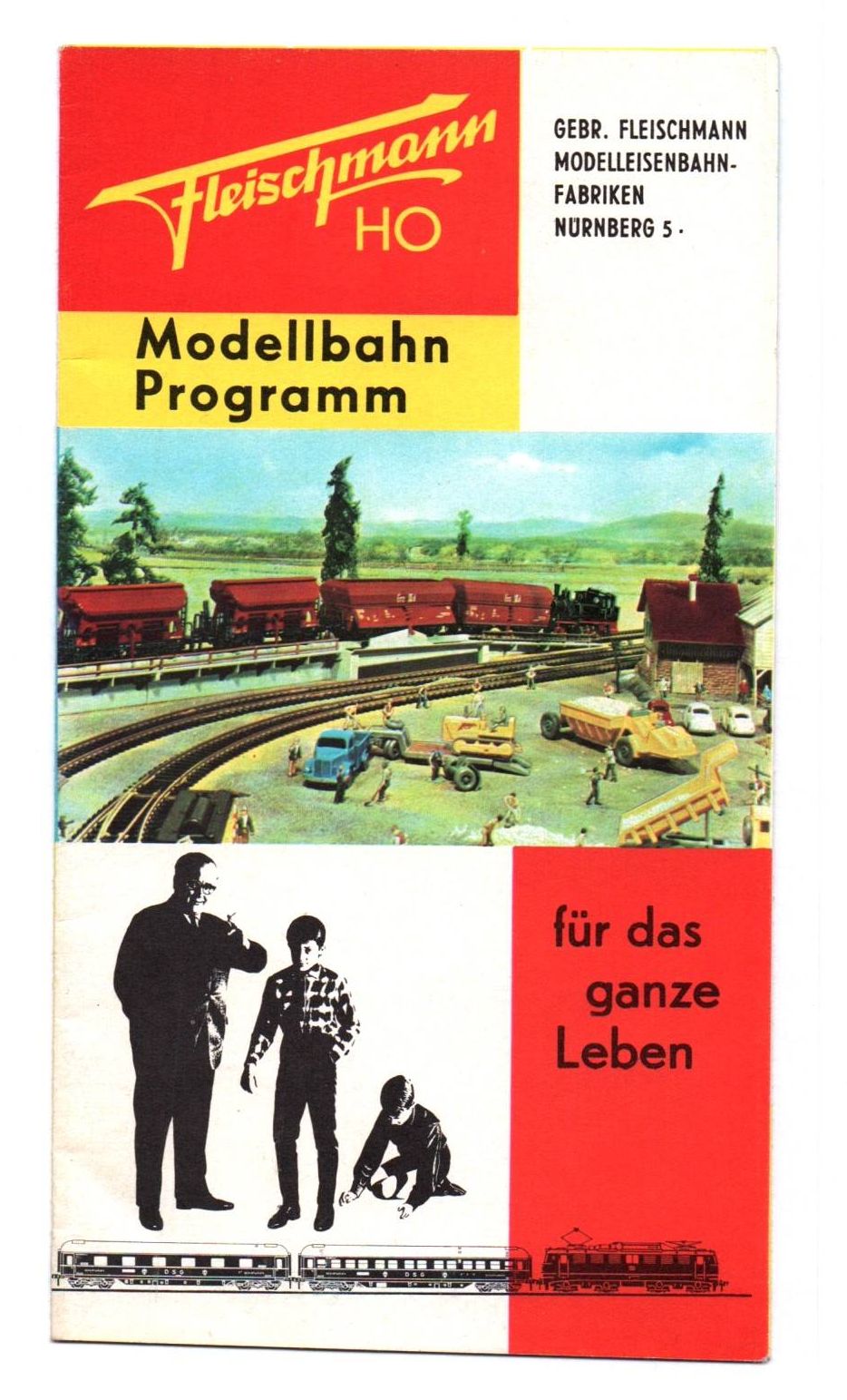 Fleischmann H0 Modellbahn Programm 1964