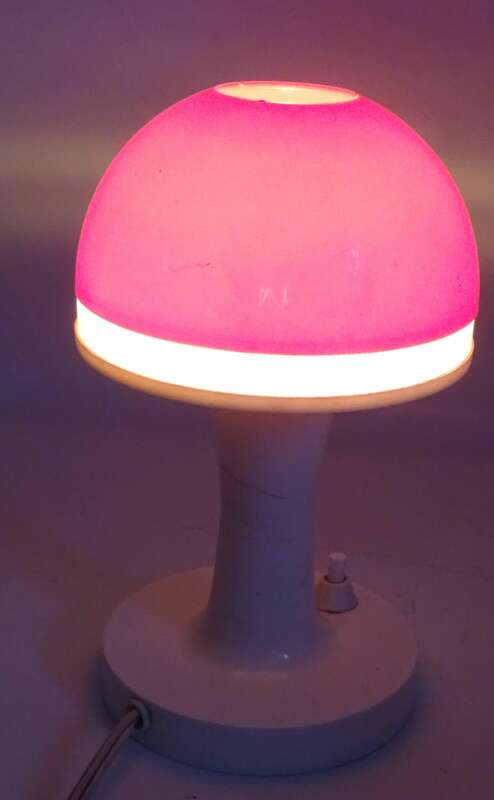 Vintage Pilzlampe Tischlampe Georgi Bockau 1970er Design Retro Lampe