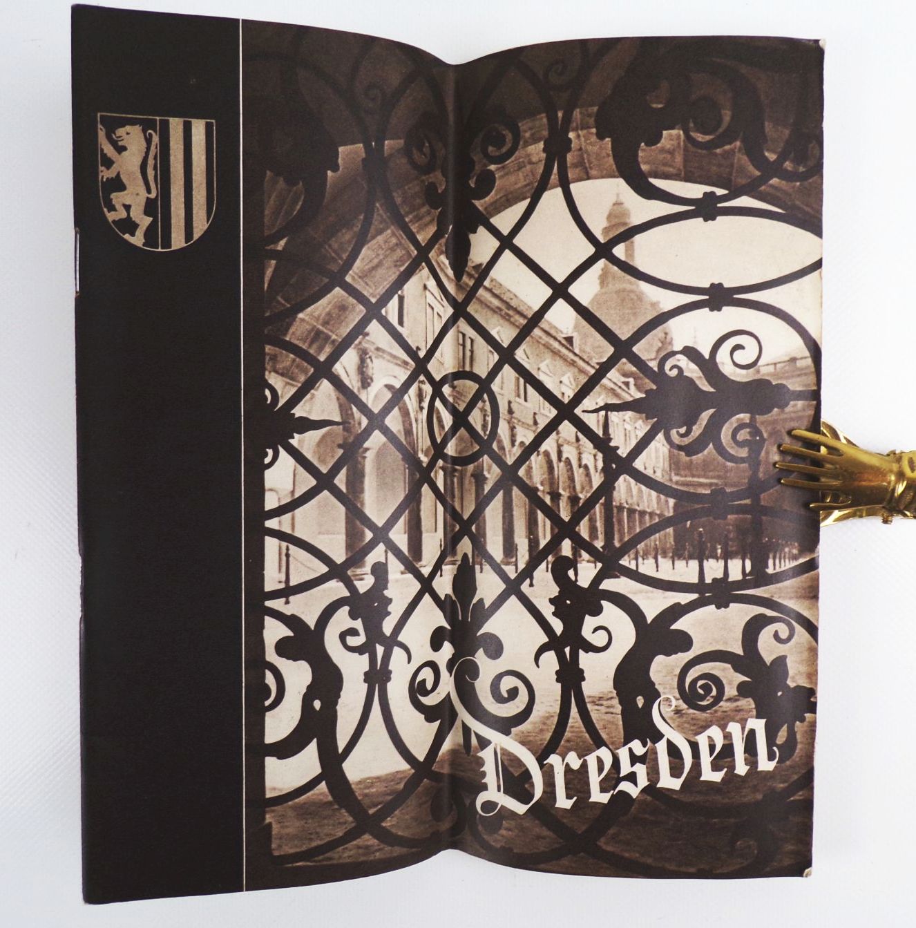 Altes Reiseprospekt Dresden um 1935 Altes Reiseprospekt Dresden um 1935