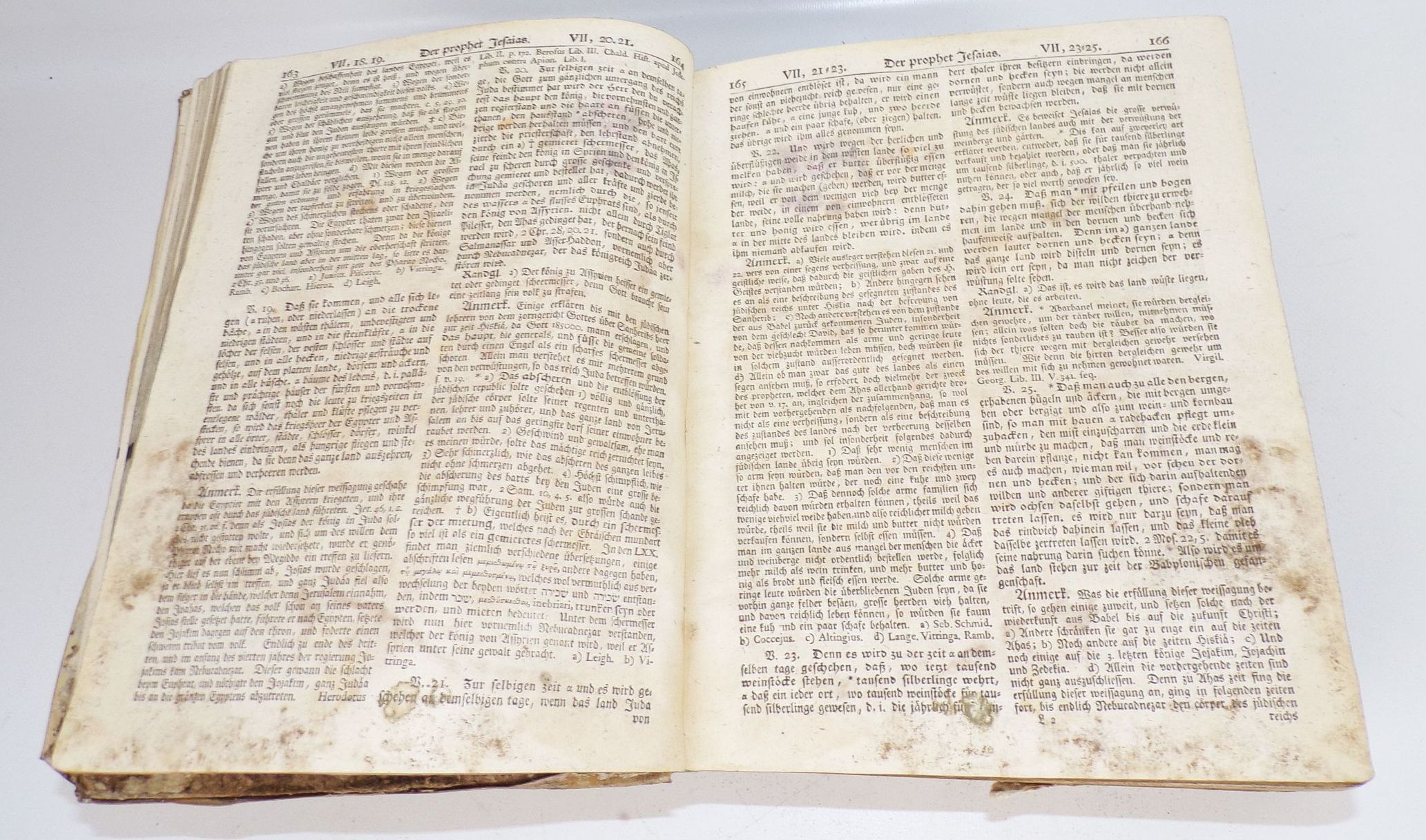 Synopsis Bibliothecæ Exegeticæ in Vetus Testamentum 1747 Testament Buch