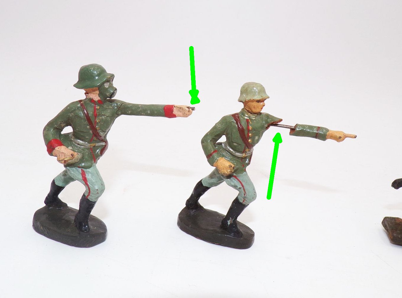 Konvolut Elastolin Soldaten Schützen 2 Wk WW2 Massefiguren Konvolut Elastolin Soldaten Schützen 2 Wk WW2 Massefiguren