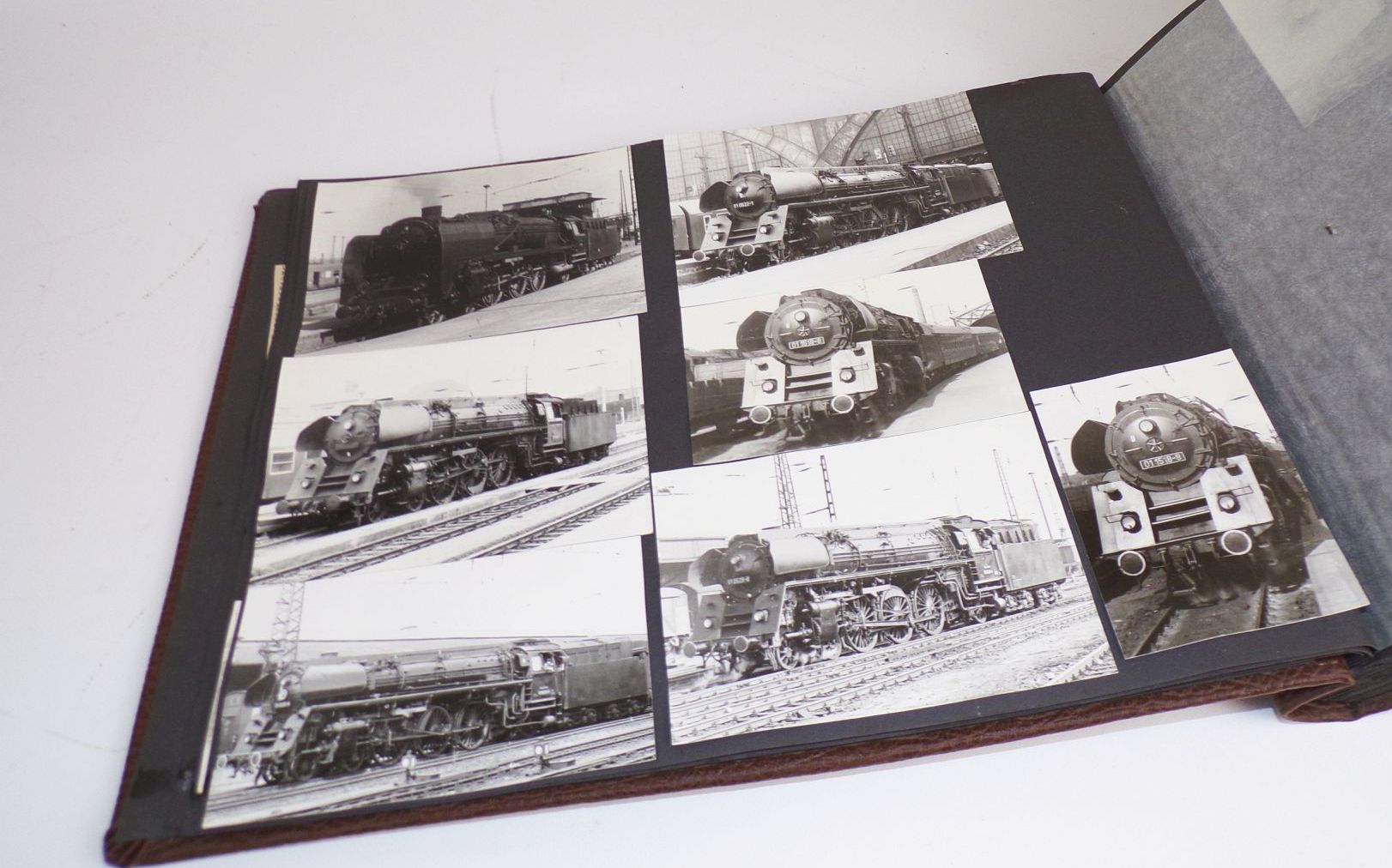 Fotoalbum Eisenbahn DDR Reichsbahn mit 361 Fotos Dampflok 