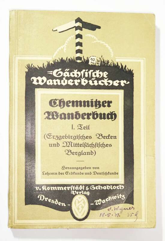 Chemnitzer Wanderbuch Ausflüge in der Umgebung von Chemnitz 5 Bücher ab 1900