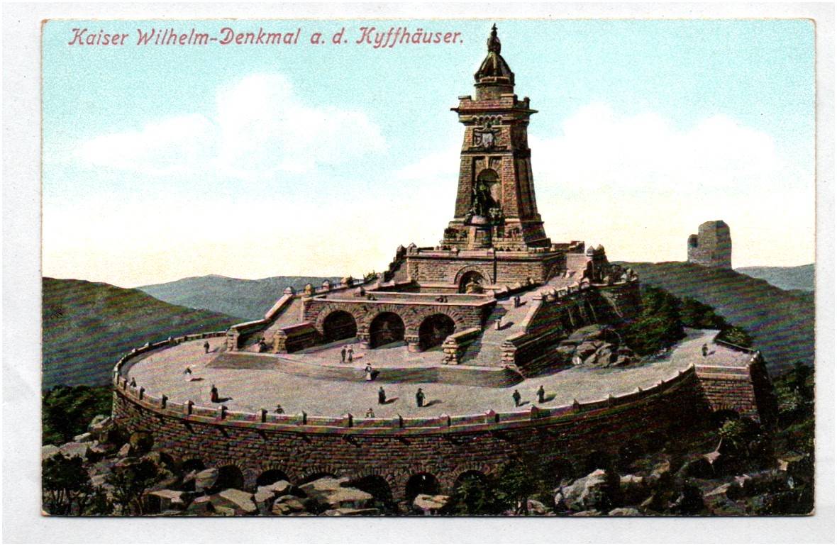 Ak Kaiser Wilhelm Denkmal an dem Kyffhäuser um 1910