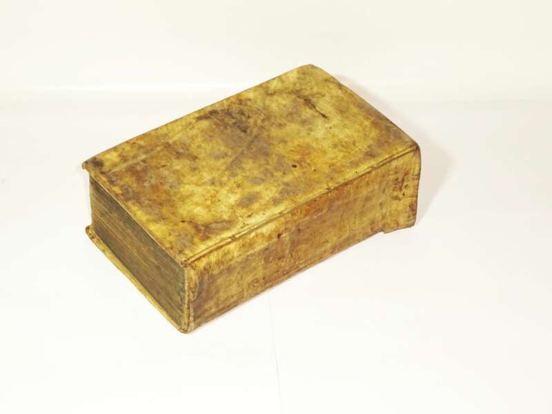 Reales Schul Lexicon M Benjamin Hederich 1731 Schweinsleder