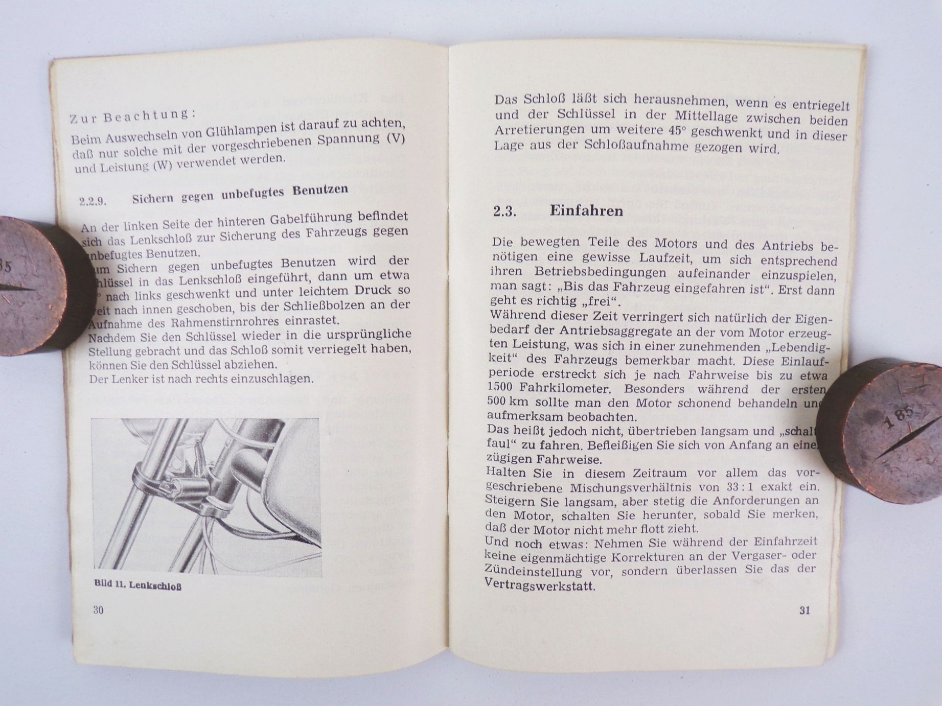 Betriebsanleitung Simson S50 Ausgabe Original