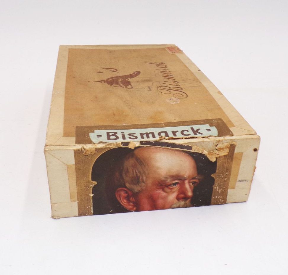 Alte Zigarrenkiste Bismarck um 1935