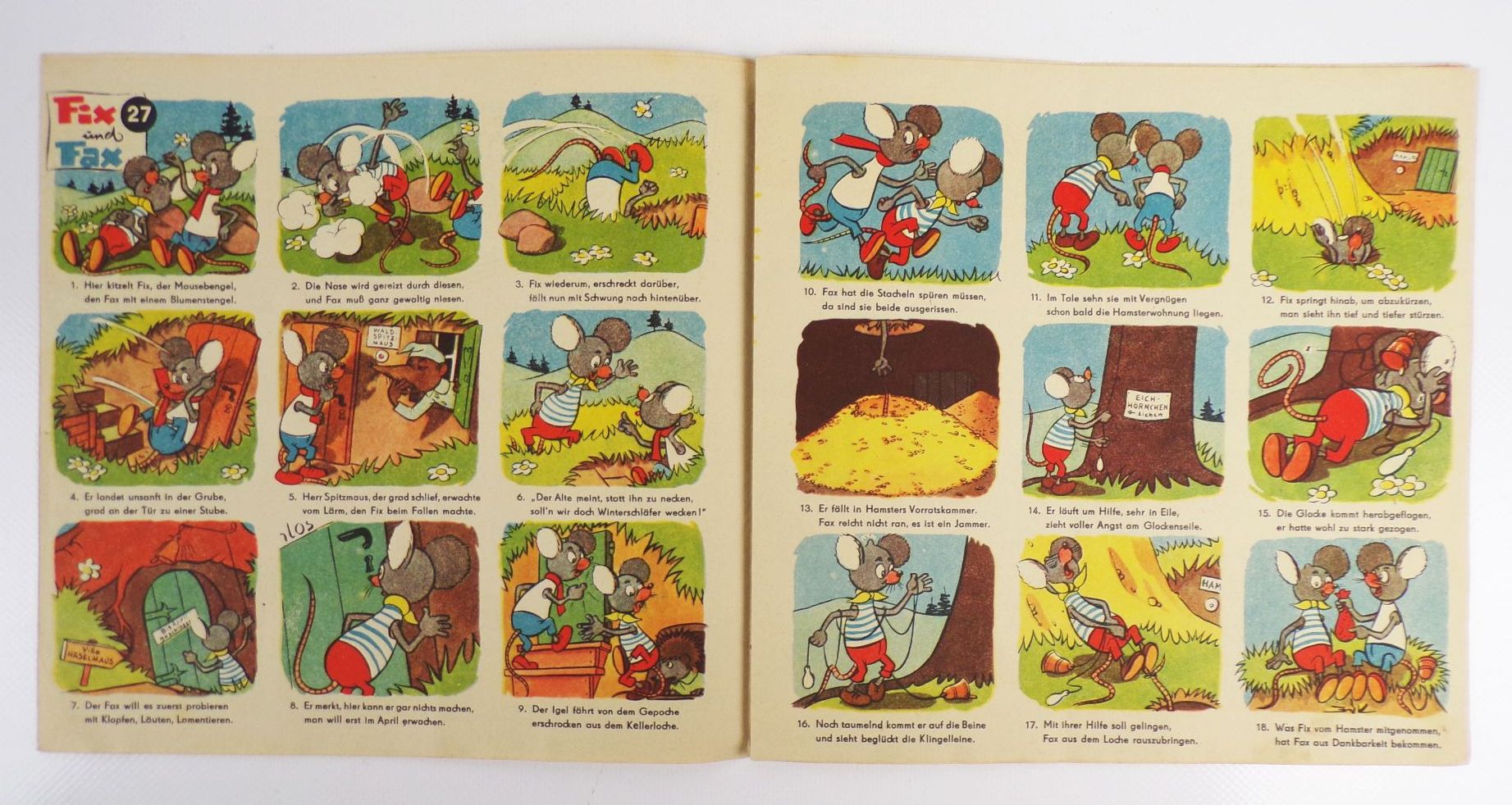 Atze Jahrgang 1960 Nummer 3 mit Fix und Fax Comic 