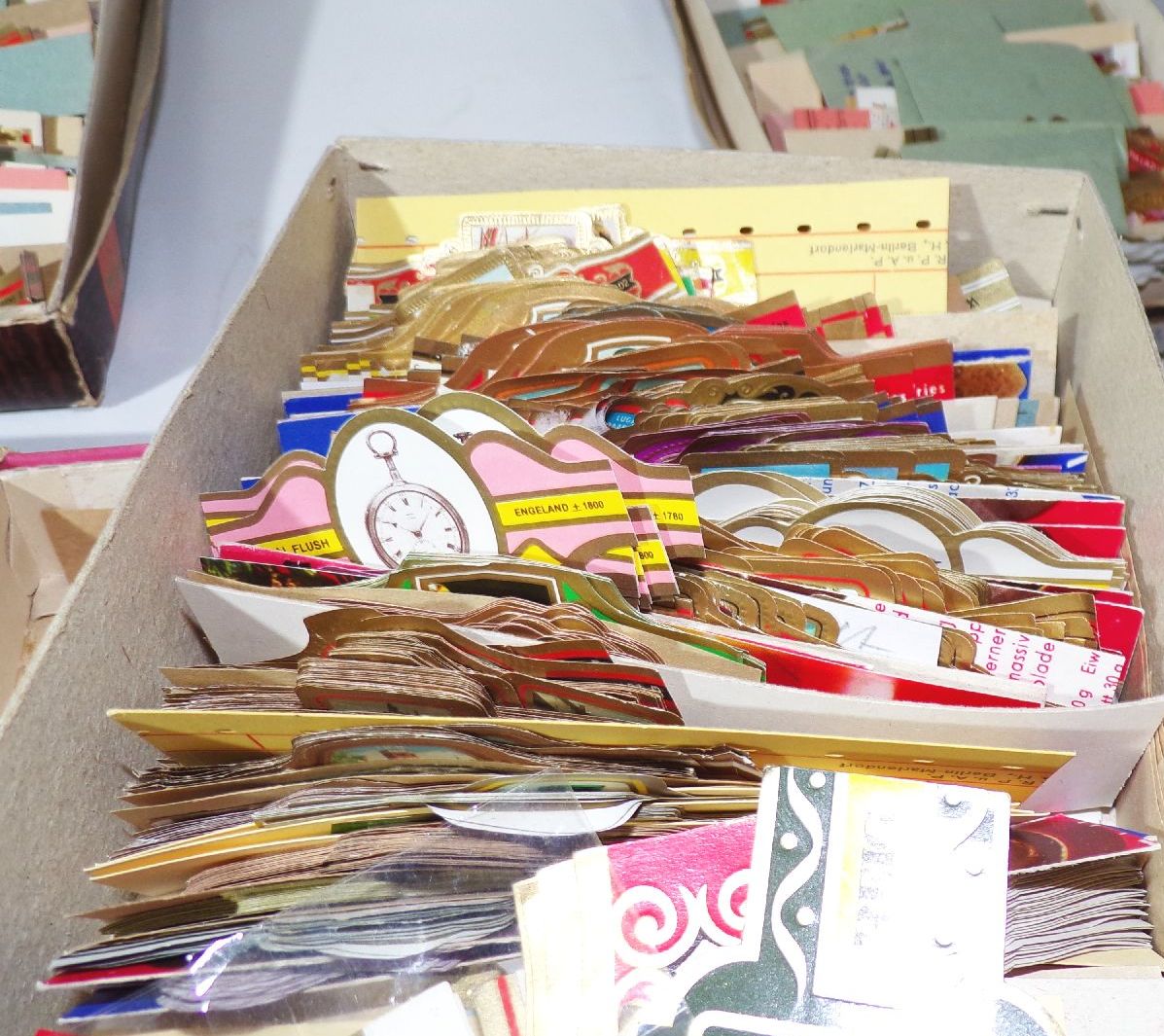 Großes Konvolut Zigarrenbauchbinden Bauchbinden Sammler Nachlass