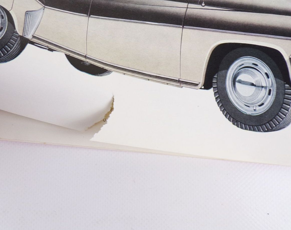 Alte Broschüre Wartburg Limousine De Luxe 1962 VEB Automobilwerk Eisenach