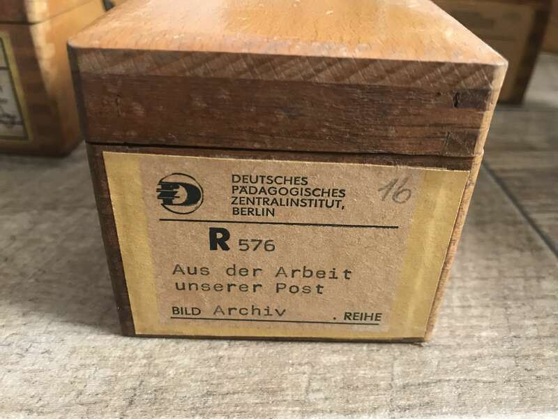 Foto Lehrmaterial Glasdias Länder Lehrmittel Sowjetunion DDR Deutschland Dias