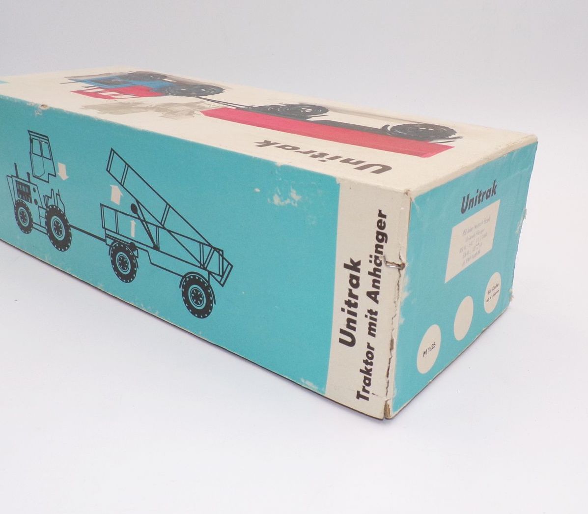 Originalkarton Unitrak Traktor Leer Anker DDR Karton Originalkarton Unitrak Traktor Leer Anker DDR Karton