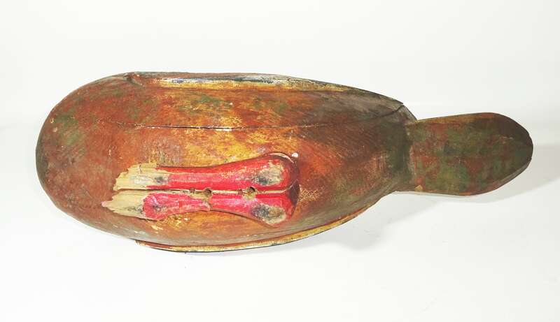 Uralte Lockente Holz Ente Jagd Attrappe Lockvogel Sammler 