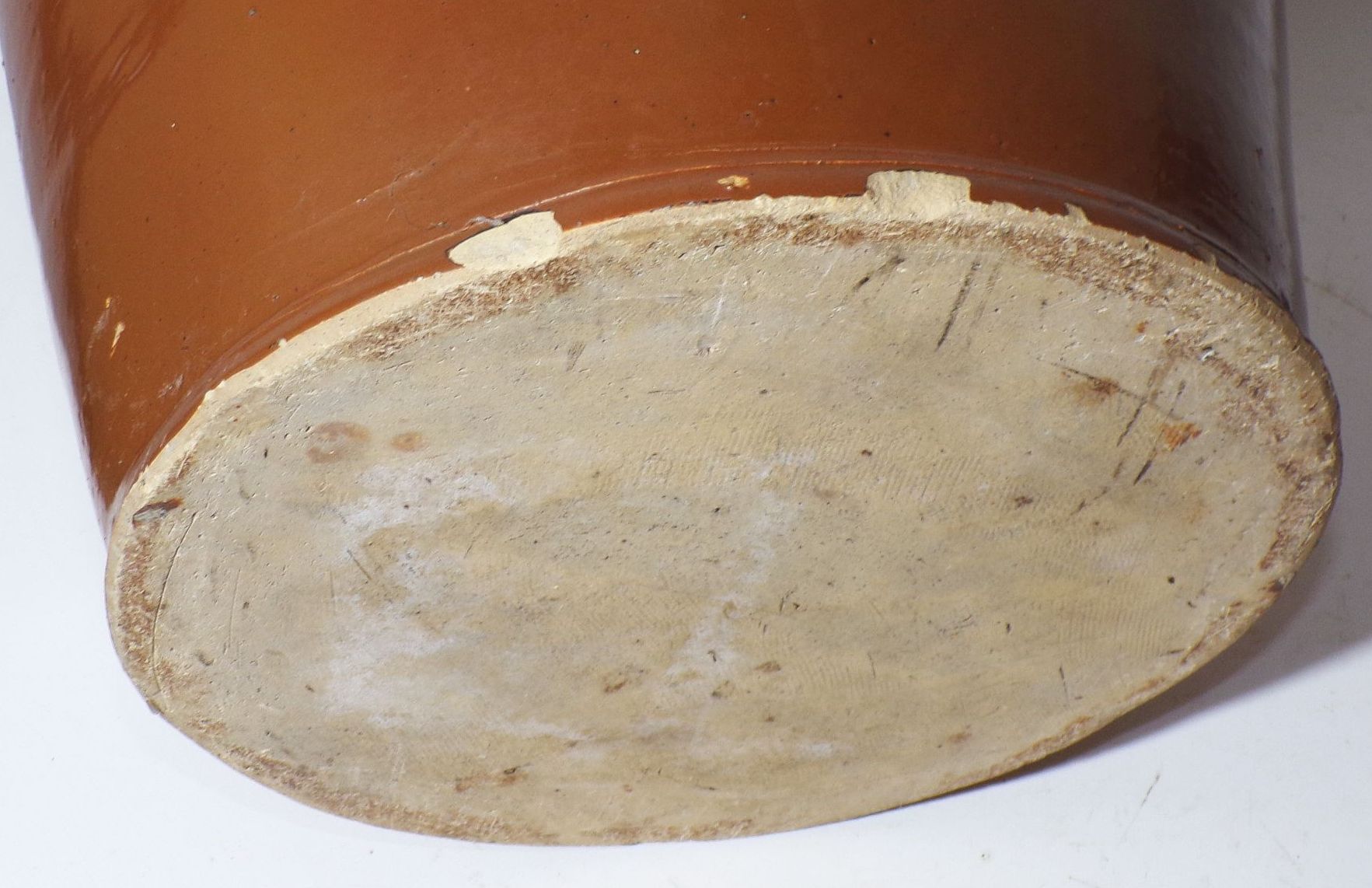 Alter Steinguttopf Sauerkrauttopf Tontopf Gärtopf Gurkentopf Krautfass ...