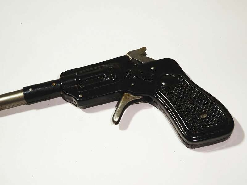Sidi Zündblättchen Pistole Revolver Blechpistole OVP Kinder Spielzeug