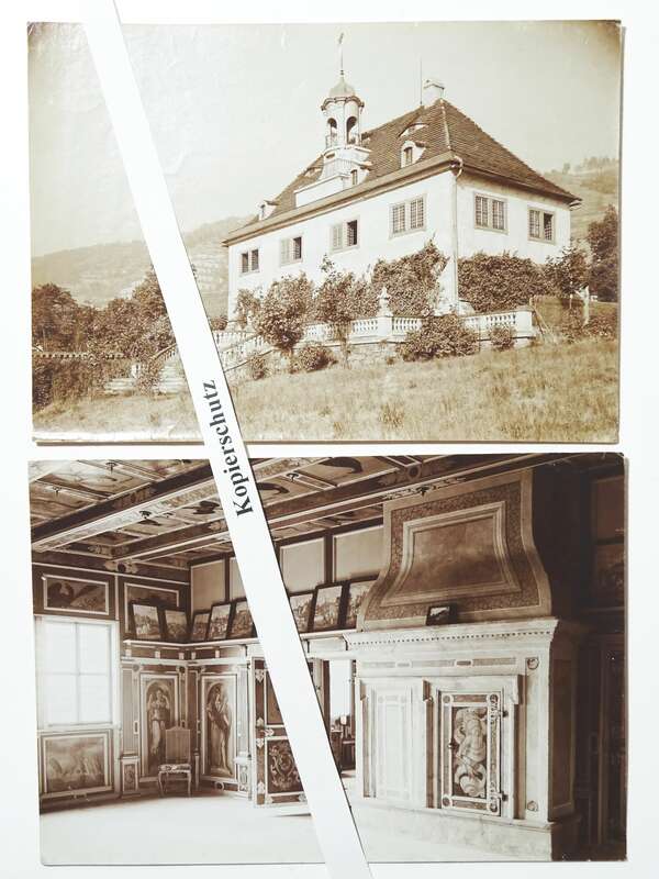 Foto Konvolut Radebeul 1908 Hoflössnitz Ofen Innenansichten
