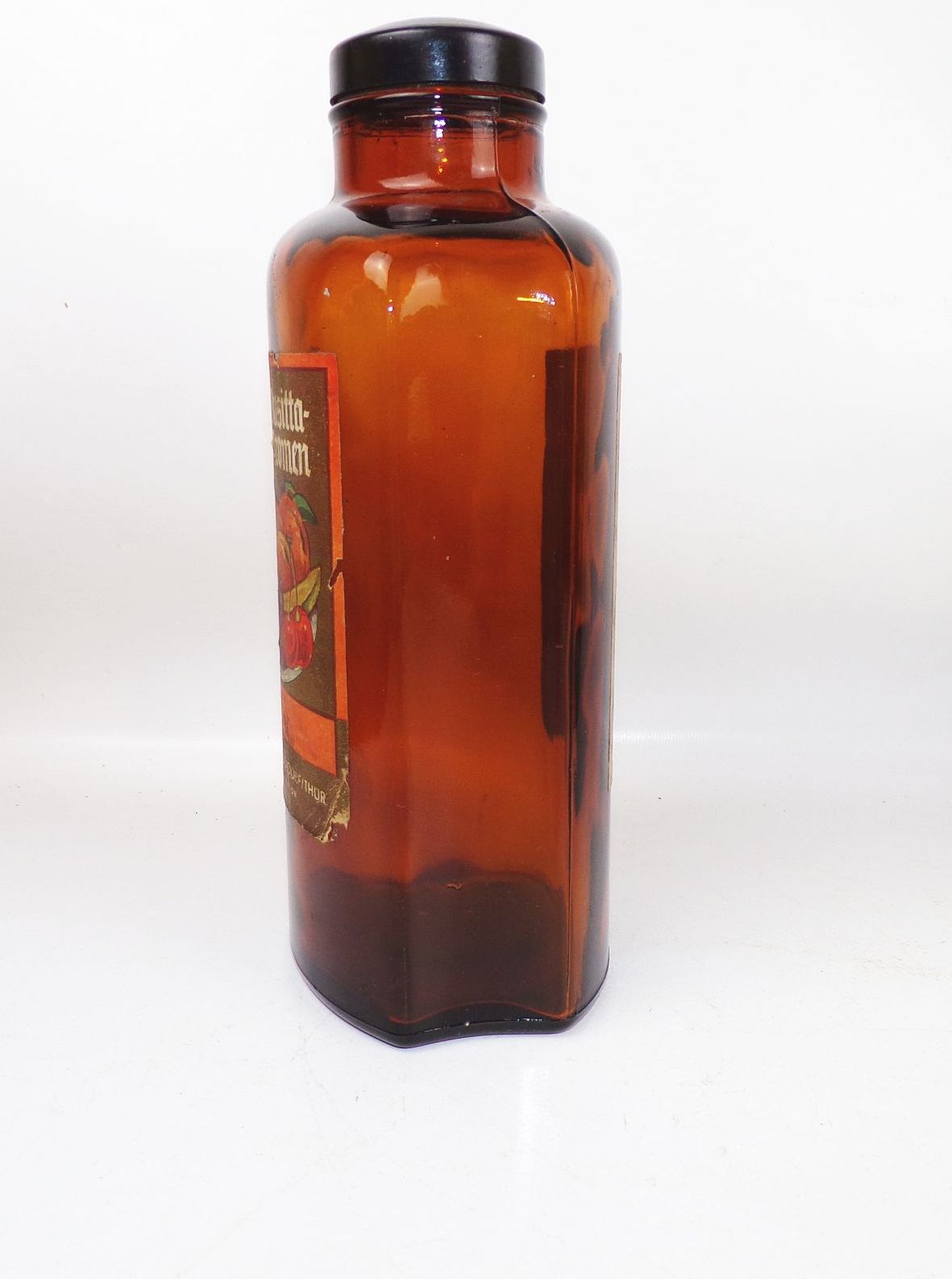 Alte Flasche Wusitta Aromen Erich Wutzig Sitzendorf Essenzen Bäcker Reklame 