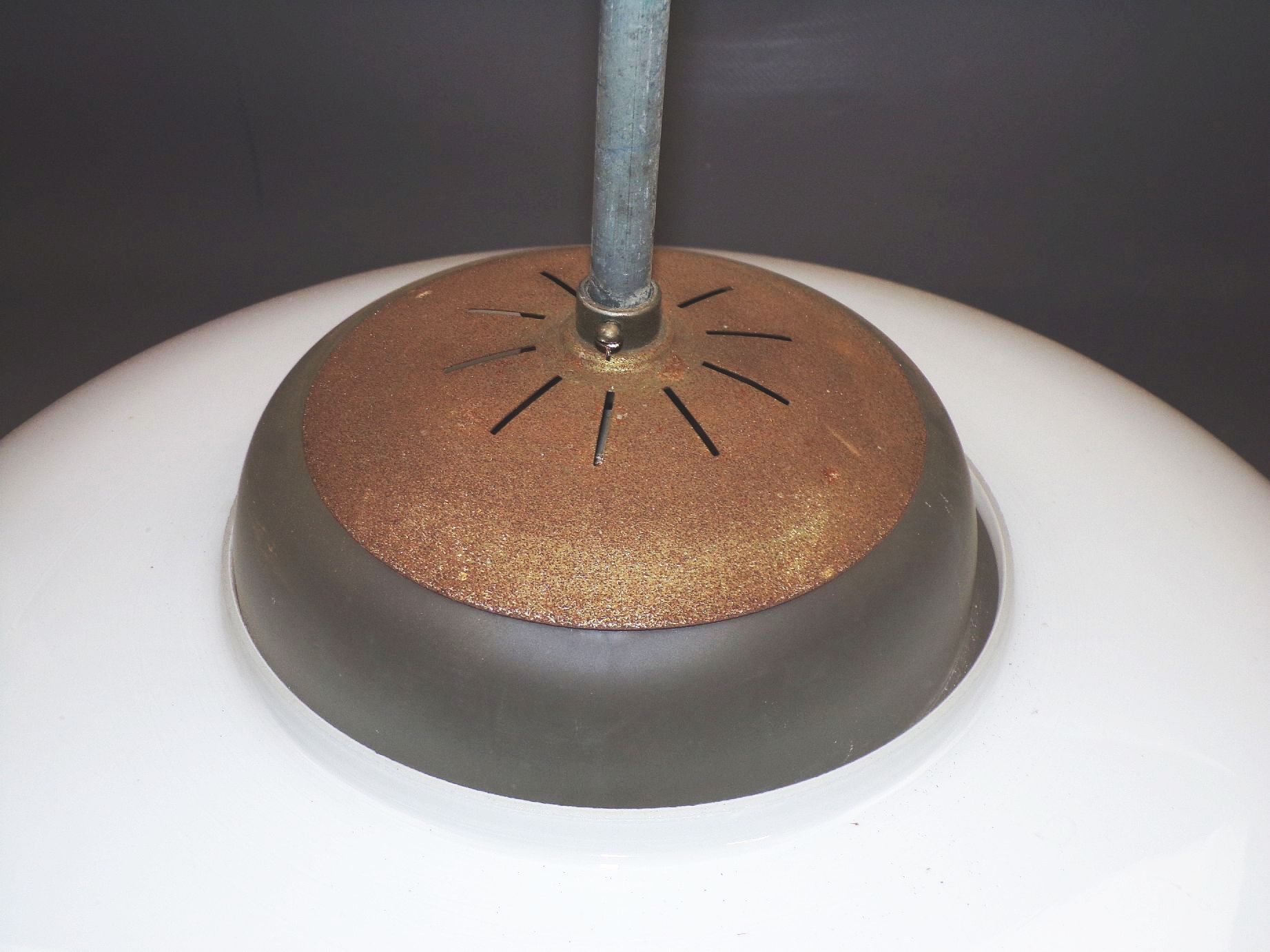 Alte Deckenleuchte E27 XL Weiß Deckenlampe Mithras Bauhaus