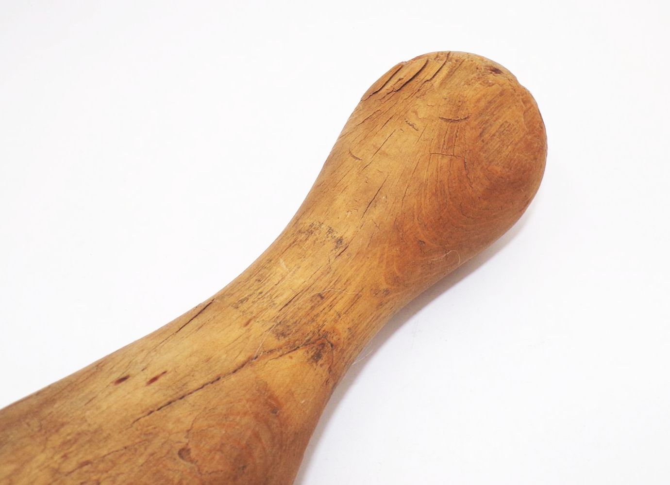 Alter Holzkegel Pin Kegeln Vintage Shabby Deko