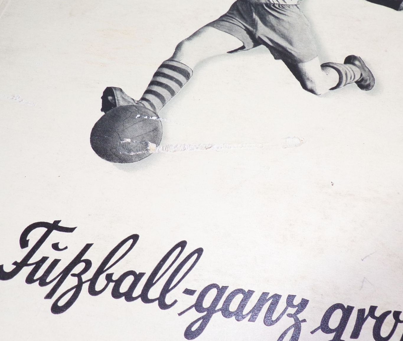 Fussball ganz groß Kosmos Sammelbilder Album trading cards 1951 komplett