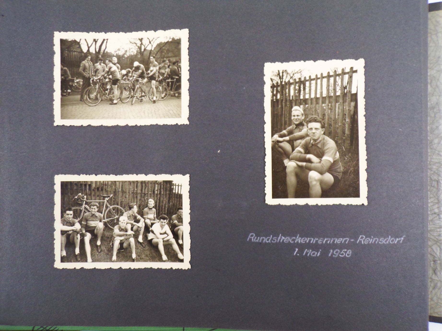 Fotoalbum Radsport 1958 DDR Friedensfahrt