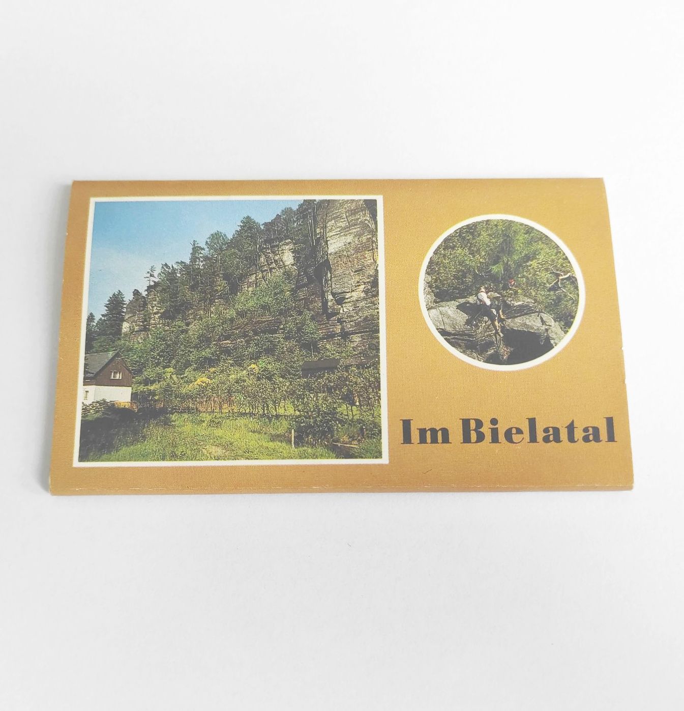 Leporello Im Bieletal DDR 7 Farbbilder Leporello Im Bieletal DDR 7 Farbbilder