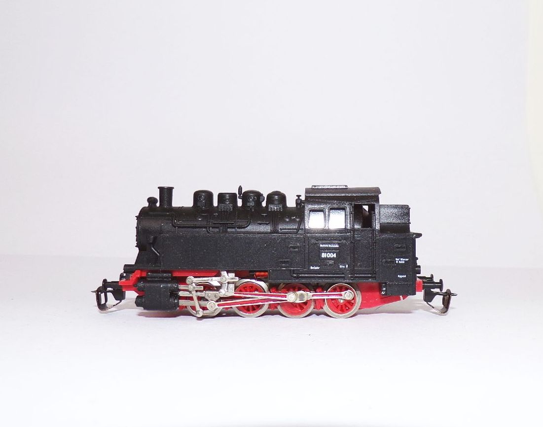 BTTB Dampflok BR81 Spur TT mit Verpackung und Papieren DDR