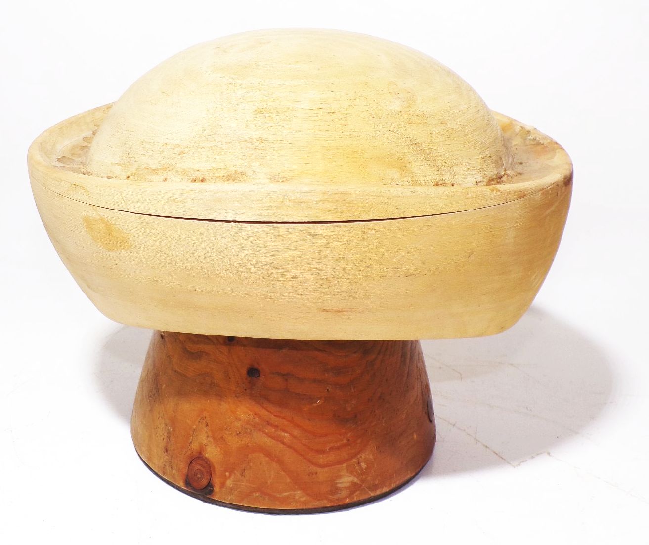 Alte Hutform Holz Form Deko Hutmacher