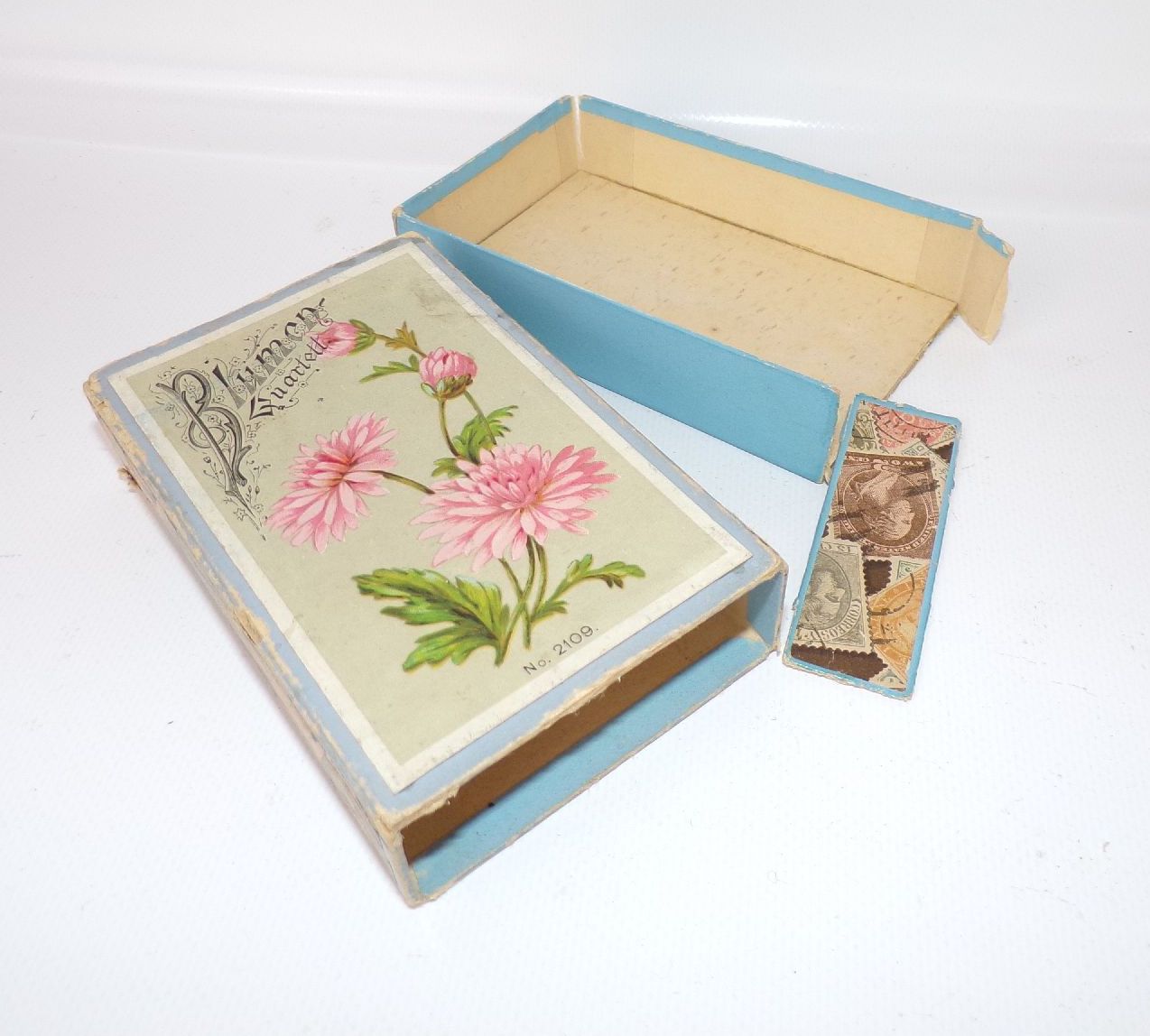 Blumen Quartett lithografiert um 1900 Kartenspiel Blumen Quartett lithografiert um 1900 Kartenspiel