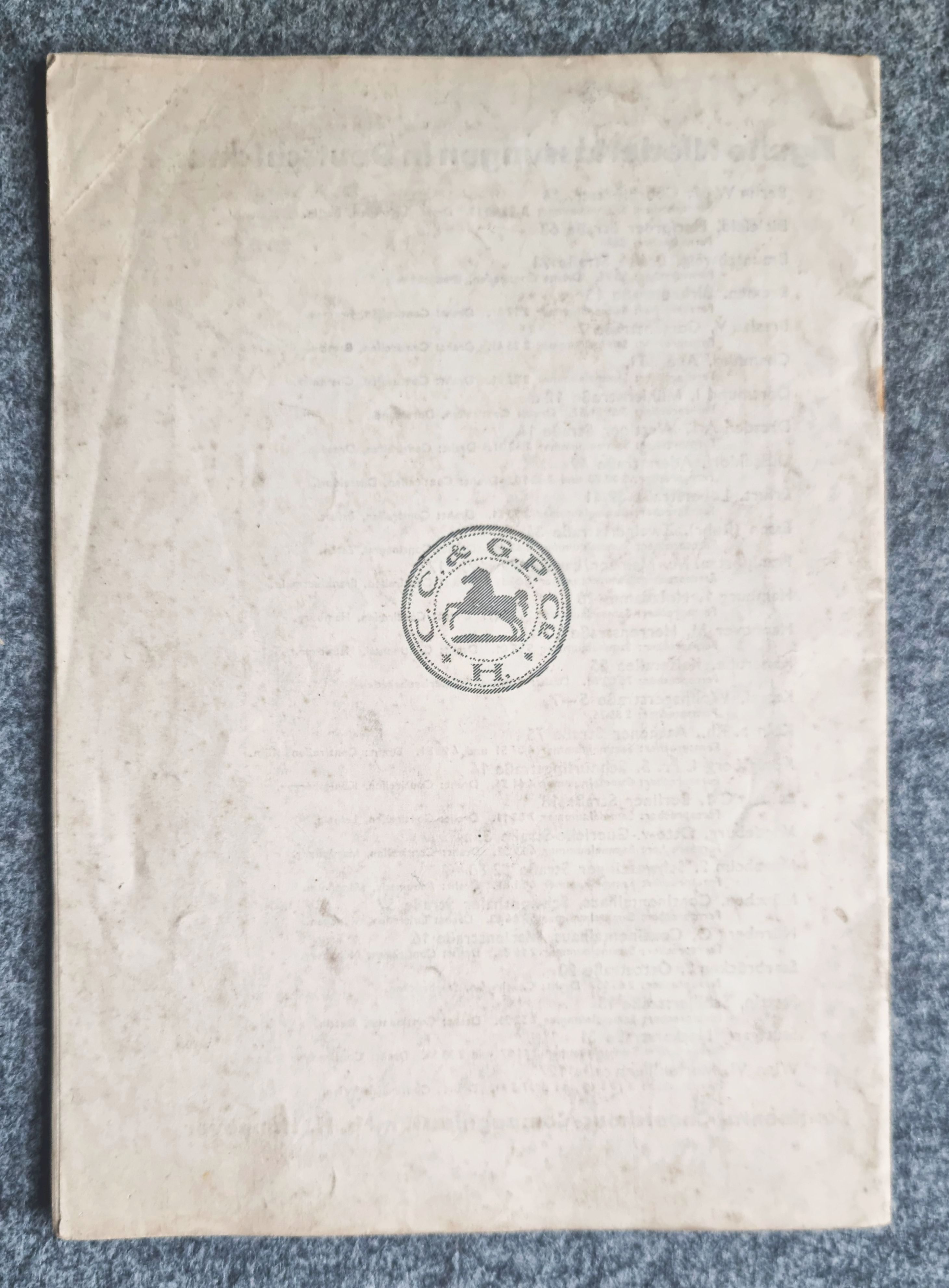 Preisliste für Continental Keilriemen 1939 Prospekt für Kraftfahrzeuge Preisliste für Continental Keilriemen 1939 Prospekt für Kraftfahrzeuge