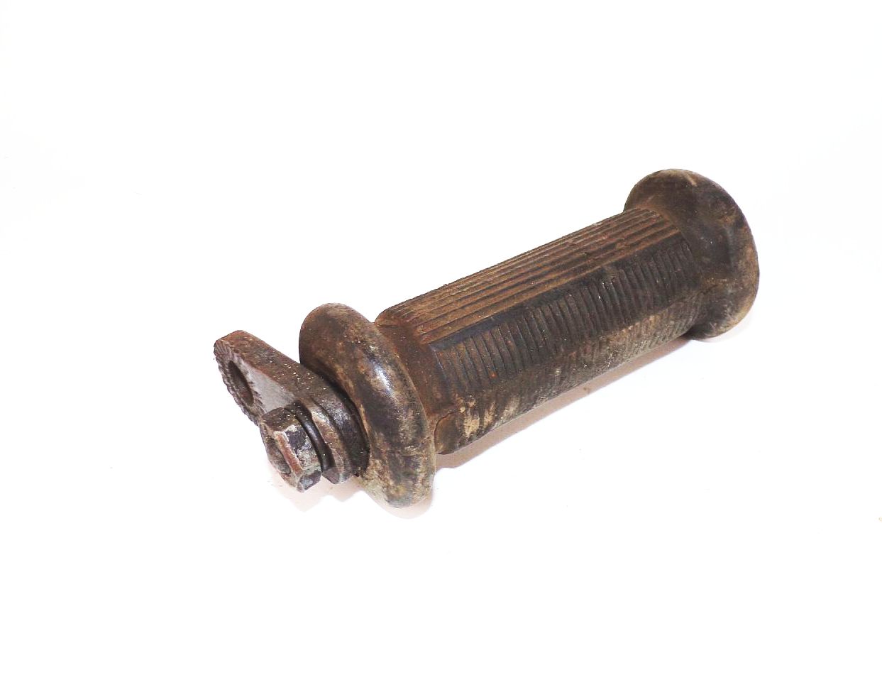 Alte Fussrasten Paar für Motorrad RT DKW Oldtimer 