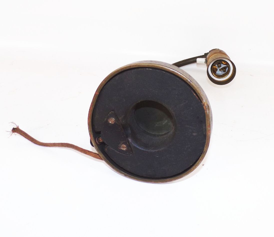 Vintage Lampenfuß für Tischlampe Fassung mit Schalter E27 Bastlerware 