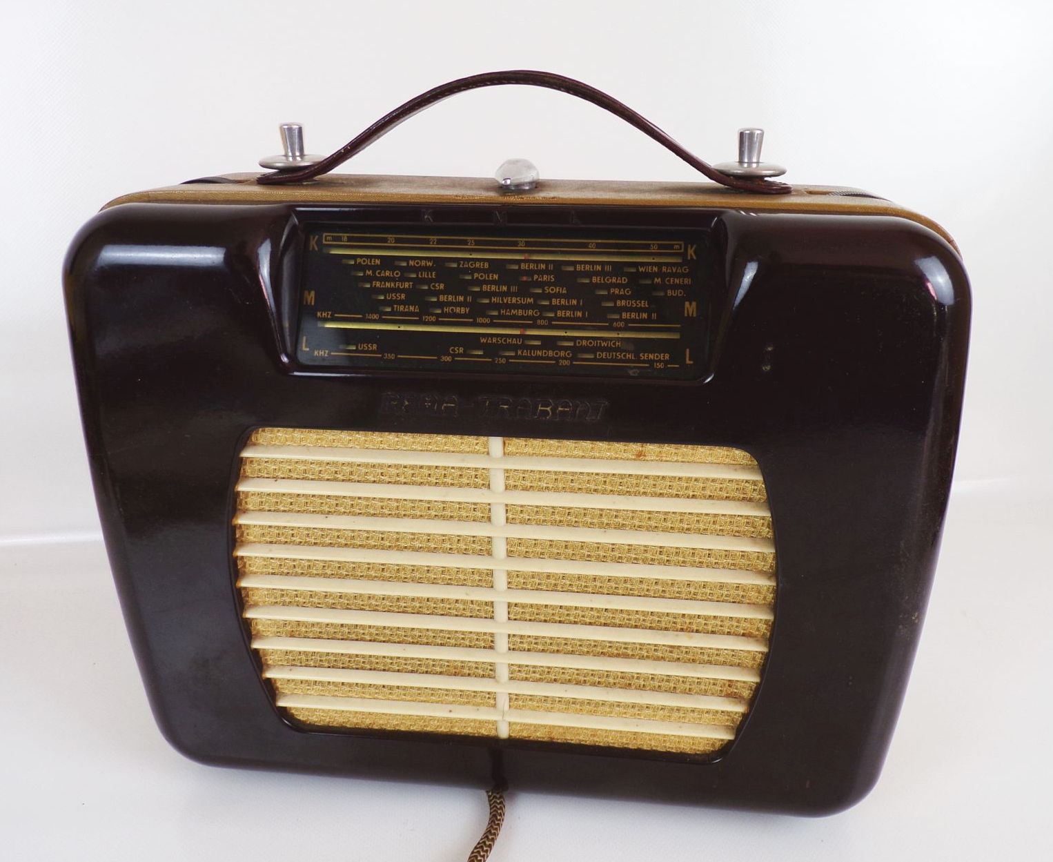 Rema Trabant Radio Bakelit Kofferradio Vintage