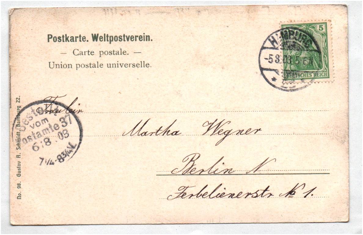 Litho Ak Hamburg Feuerwehr Das Ausrücken 1903