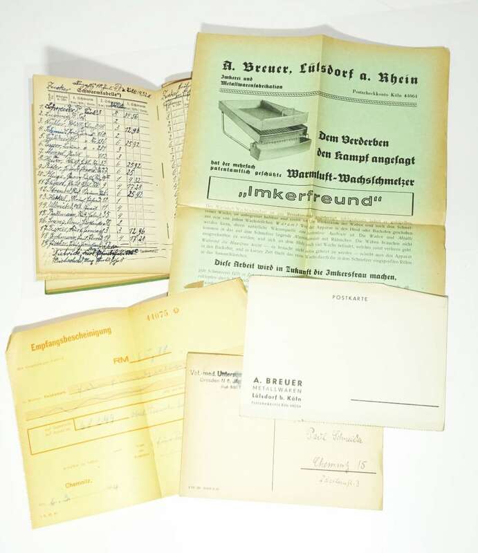 Konvolut Imker Literatur Bienen Kalender Unsere Honigbiene 1930er 