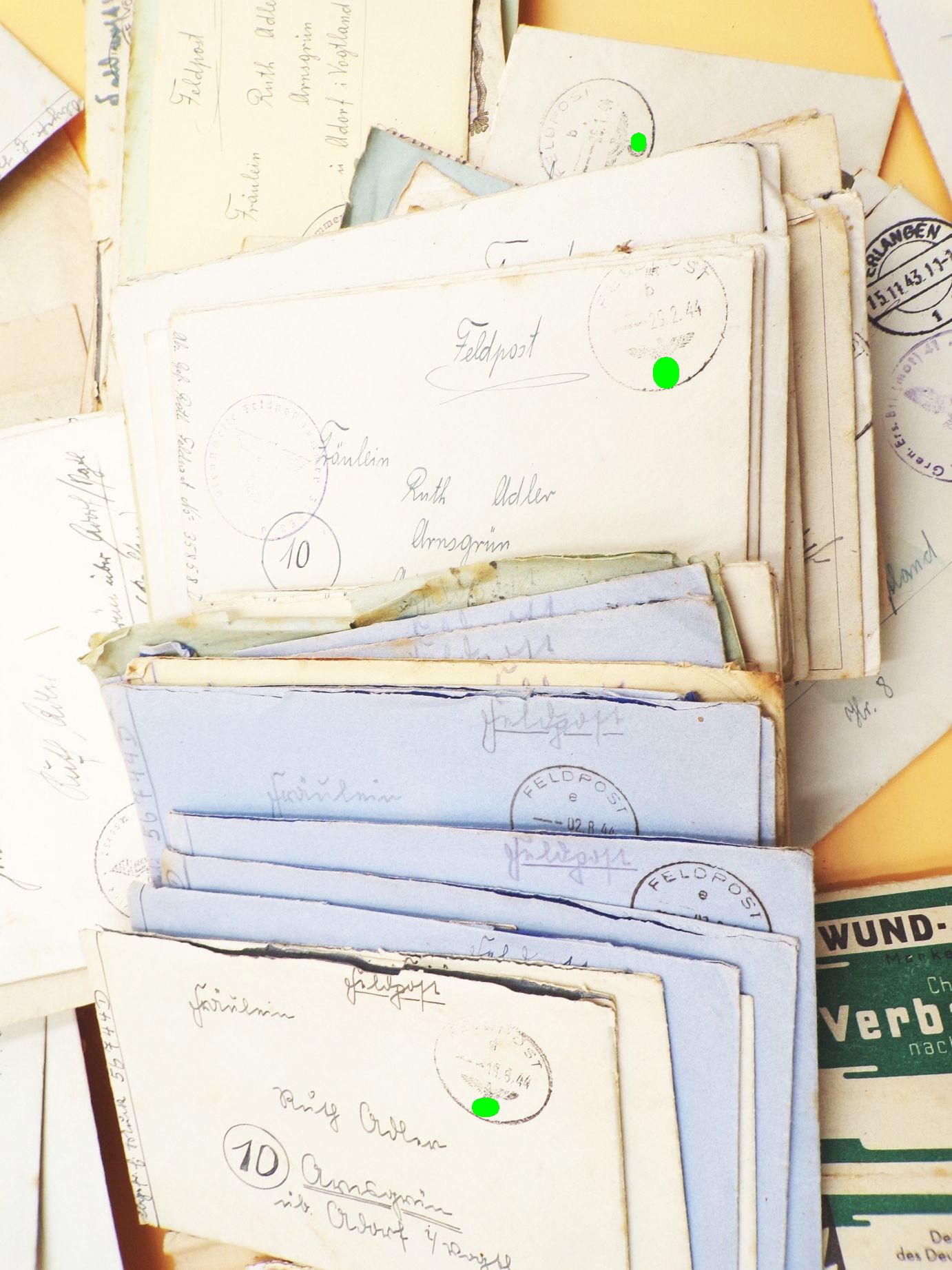 Feldpost Nachlass Fpnr 56744 Italien 1944 L55586 bis 1945 