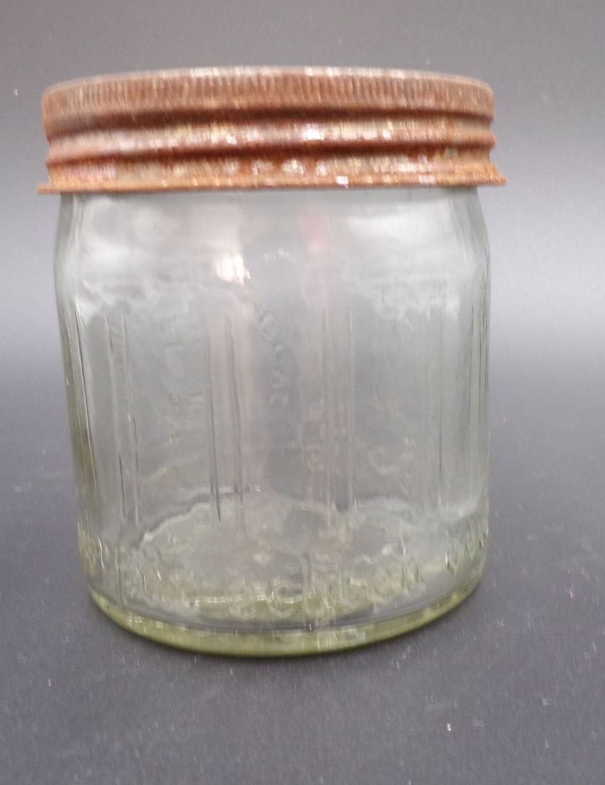 Altes Honigglas Reichsfachgruppe Imker deutscher Honig Sammler Reklame