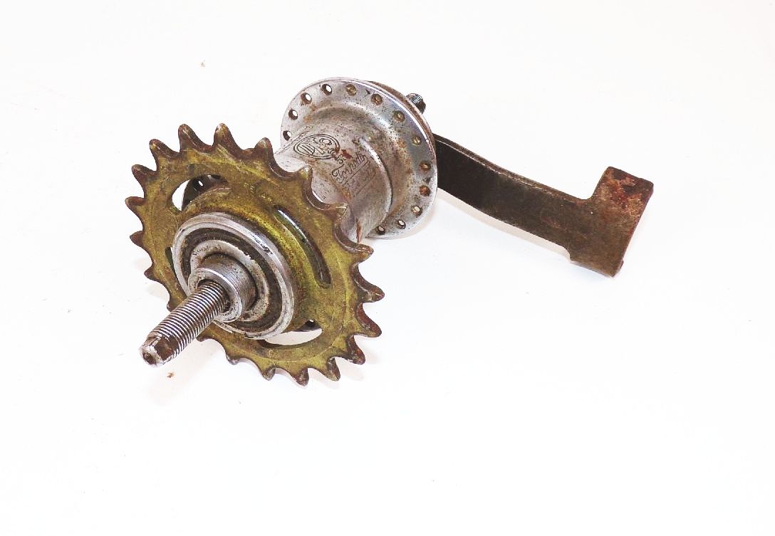 Alte Fichtel und Sachs Reichenbach 53 Torpedo Fahrradnabe Rücktrittnabe 