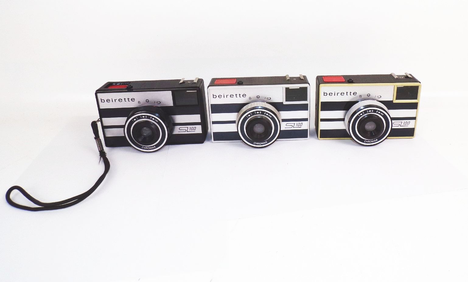 Beirette SL100 Chromar Kamera 