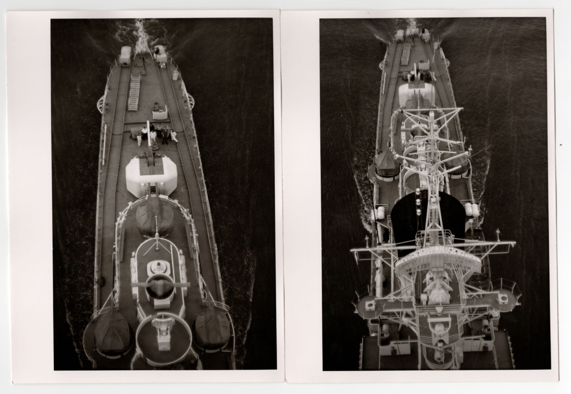 Foto Bundesmarine 220 Fregatte Köln 4 Stück 